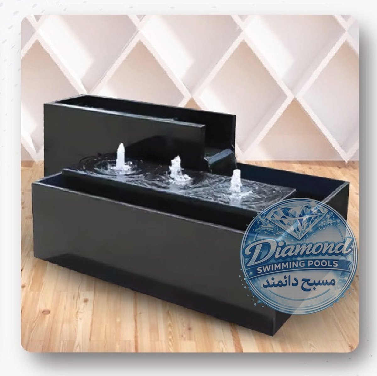 Garden bowl fountain outdoor Saudi Arabia